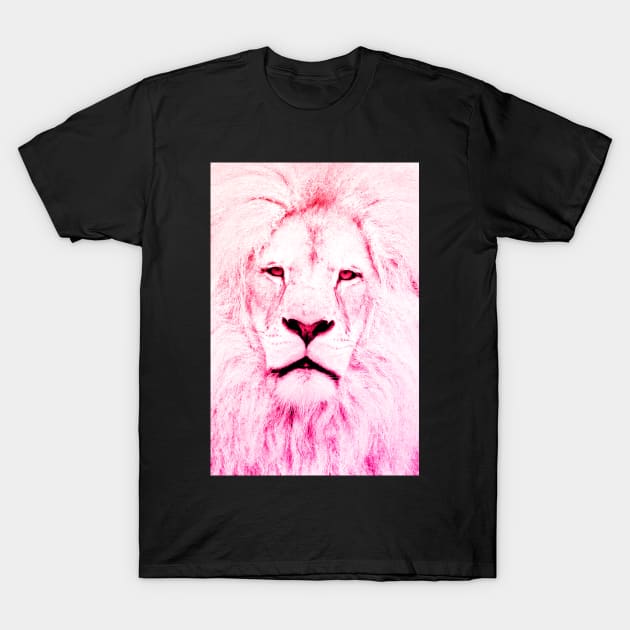 Lion Pink T-Shirt by Vintage Dream